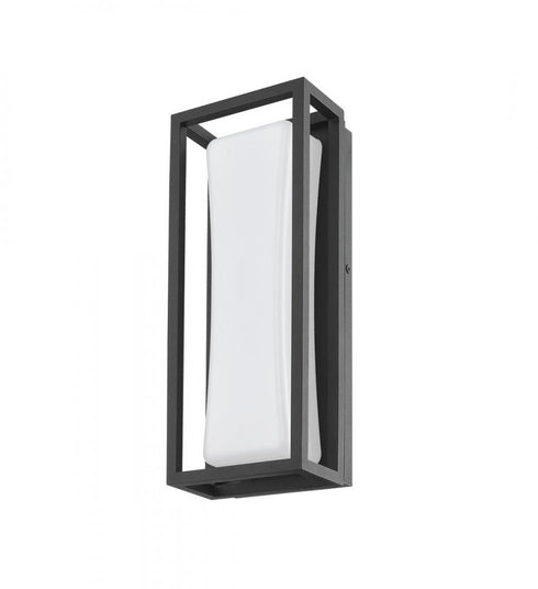 Z-Lite Baden Outdoor 1 Light Outdoor Wall Light in Black Finish Model: 587S-BK-LED