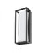 Z-Lite Baden Outdoor 1 Light Outdoor Wall Light in Black Finish Model: 587S-BK-LED