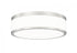 Z-Lite Ballord 1 Light Flush Mount in Brushed Nickel Finish Model: 1012F12-BN-LED