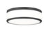 Z-Lite Ballord 1 Light Flush Mount in Brushed Nickel Finish Model: 1012F12-BN-LED