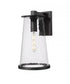 Z-Lite Bar Harbor 1 Light Outdoor Wall Light in Sand Black Finish Model: 5004B-BK