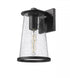 Z-Lite Bar Harbor 1 Light Outdoor Wall Light in Sand Black Finish Model: 5004M-BK