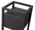 Z-Lite Barwick 1 Light Outdoor Post Mount Fixture in Black Finish Model: 585PHMR-BK-LED