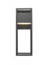 Z-Lite Barwick 1 Light Outdoor Wall Light in Black Finish Model: 585M-BK-LED