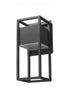 Z-Lite Barwick 1 Light Outdoor Wall Light in Black Finish Model: 585S-BK-LED