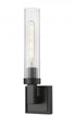 Z-Lite Beau 1 Light Wall Sconce in Brushed Nickel Finish Model: 740-1S-BN