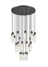Z-Lite Beau 27 Light Chandelier in Brushed Nickel Finish Model: 740P-27R-BN