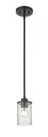 Z-Lite Beckett 1 Light Pendant in Brushed Nickel Finish Model: 492MP-BN