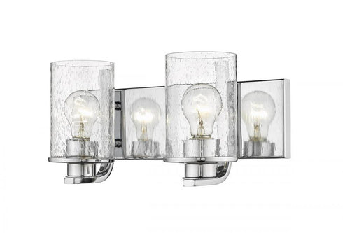 Z-Lite Beckett 2 Light Vanity in Brushed Nickel Finish Model: 492-2V-BN