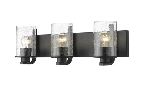 Z-Lite Beckett 3 Light Vanity in Brushed Nickel Finish Model: 492-3V-BN