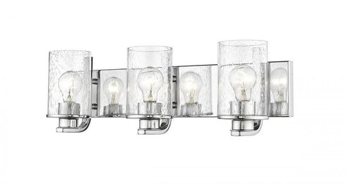 Z-Lite Beckett 3 Light Vanity in Brushed Nickel Finish Model: 492-3V-BN