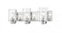 Z-Lite Beckett 3 Light Vanity in Brushed Nickel Finish Model: 492-3V-BN