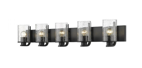 Z-Lite Beckett 5 Light Vanity in Brushed Nickel Finish Model: 492-5V-BN