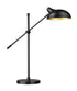 Z-Lite Bellamy 1 Light Table Lamp in Matte Black Finish Model: 1942TL-MB