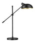 Z-Lite Bellamy 1 Light Table Lamp in Matte Black Finish Model: 1942TL-MB