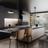 Z-Lite Bellamy 2 Light Linear Chandelier in Matte Black Finish Model: 1942-2L-MB