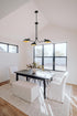 Z-Lite Bellamy 3 Light Chandelier in Matte Black Finish Model: 1942-3MB