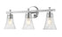 Z-Lite Belle 3 Light Vanity in Brushed Nickel Finish Model: 7519-3V-BN