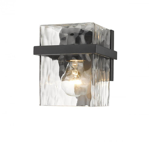 Z-Lite Bennington 1 Light Wall Sconce in Brushed Nickel Finish Model: 1938-1S-BN