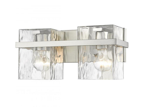 Z-Lite Bennington 2 Light Vanity in Brushed Nickel Finish Model: 1938-2V-BN