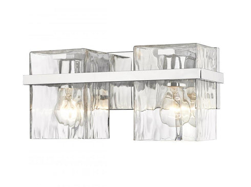Z-Lite Bennington 2 Light Vanity in Brushed Nickel Finish Model: 1938-2V-BN