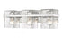 Z-Lite Bennington 3 Light Vanity in Brushed Nickel Finish Model: 1938-3V-BN