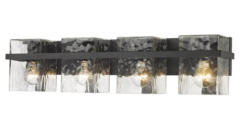 Z-Lite Bennington 4 Light Vanity in Brushed Nickel Finish Model: 1938-4V-BN