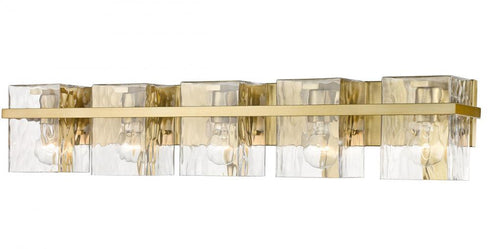 Z-Lite Bennington 5 Light Vanity in Brushed Nickel Finish Model: 1938-5V-BN