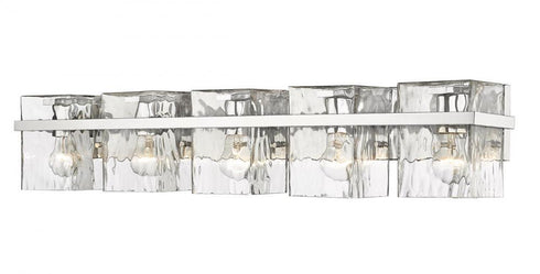Z-Lite Bennington 5 Light Vanity in Brushed Nickel Finish Model: 1938-5V-BN