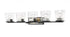 Z-Lite Bleeker Street 5 Light Vanity in Matte Black + Brushed Nickel Finish Model: 475-5V-MB-BN
