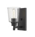Z-Lite Bohin 1 Light Wall Sconce in Brushed Nickel Finish Model: 464-1S-BN
