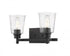 Z-Lite Bohin 2 Light Vanity in Brushed Nickel Finish Model: 464-2V-BN