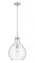 Z-Lite Bon Air 1 Light Pendant in Brushed Nickel Finish Model: 496P13-BN