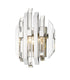 Z-Lite Bova 2 Light Wall Sconce in Polished Nickel Finish Model: 4006S-PN