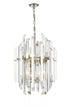 Z-Lite Bova 9 Light Chandelier in Polished Nickel Finish Model: 4006-8PN