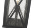 Z-Lite Brookside 1 Light Outdoor Post Mount Fixture in Black Finish Model: 583PHBS-BK