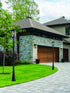 Z-Lite Brookside 1 Light Outdoor Post Mounted Fixture in Black Finish Model: 583PHBR-519P-BK