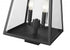 Z-Lite Broughton 2 Light Outdoor Post Mount Fixture in Black Finish Model: 521PHMS-BK