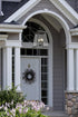 Z-Lite Broughton 4 Light Outdoor Chain Mount Ceiling Fixture in Black Finish Model: 521CHB-BK