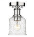 Z-Lite Bryant 1 Light Flush Mount in Heritage Brass Finish Model: 733F1-HBR