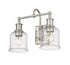 Z-Lite Bryant 2 Light Vanity in Matte Black Finish Model: 733-2V-MB