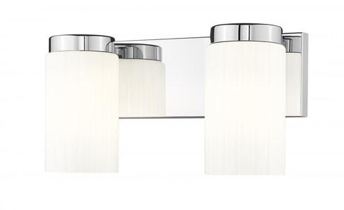 Z-Lite Burk 2 Light Vanity in Brushed Nickel Finish Model: 746-2V-BN