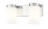 Z-Lite Burk 2 Light Vanity in Brushed Nickel Finish Model: 746-2V-BN