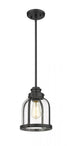 Z-Lite Burren 1 Light Pendant in Brushed Nickel Finish Model: 337MP-BN