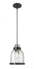 Z-Lite Burren 1 Light Pendant in Brushed Nickel Finish Model: 337MP-BN
