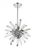 Z-Lite Burst 4 Light Chandelier in Chrome Finish Model: 4003-4CH