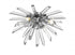 Z-Lite Burst 4 Light Flush Mount in Chrome Finish Model: 4003-F-CH