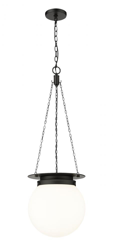 Z-Lite Calhoun 1 Light Pendant in Heritage Brass Finish Model: 7505P13-HBR