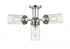 Z-Lite Calliope 4 Light Semi Flush Mount in Polished Nickel Finish Model: 617SF-PN