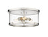 Z-Lite Callista 3 Light Flush Mount in Matte Black Finish Model: 3032F-MB